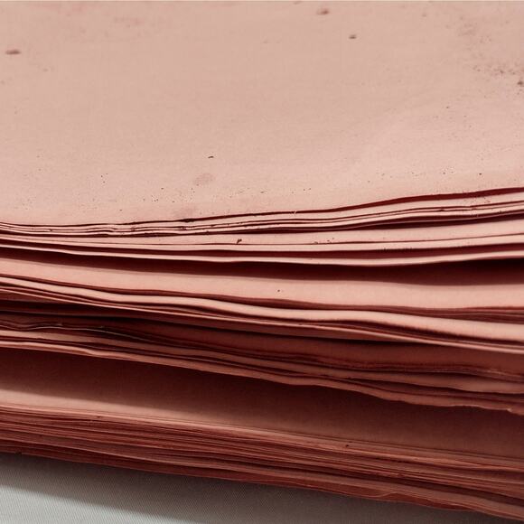 20 Avocado Dyed 8.5"x14" Papers, Hand Dyed Papers, Junk Journal Supply - Picture 1 of 12